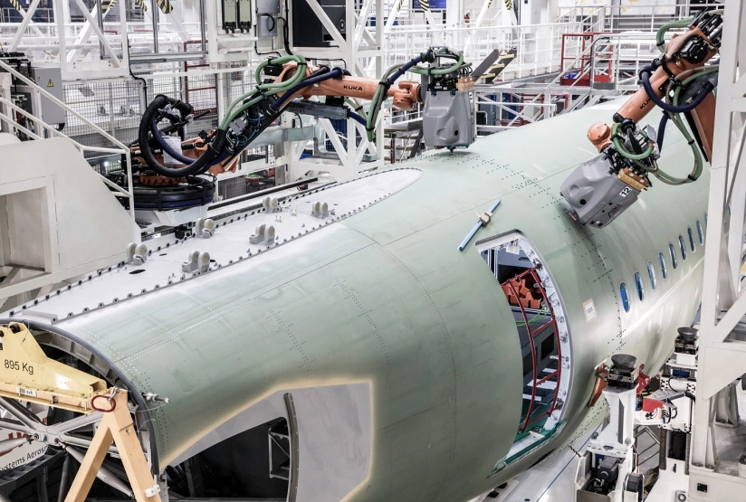 Flugzeugbaumessung – Präzisionsvermessung in der Luftfahrtindustrie